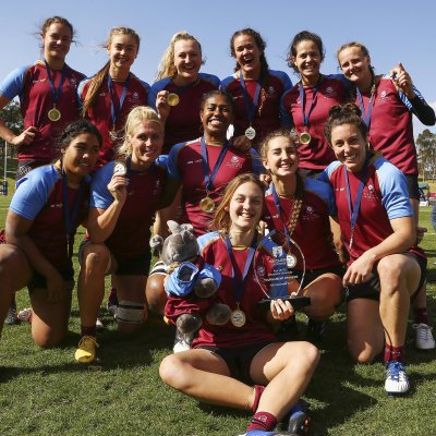 Team UQ undefeated in Round 2 of Aon Uni 7s Series (Credit: ARU Media/Karen Watson)